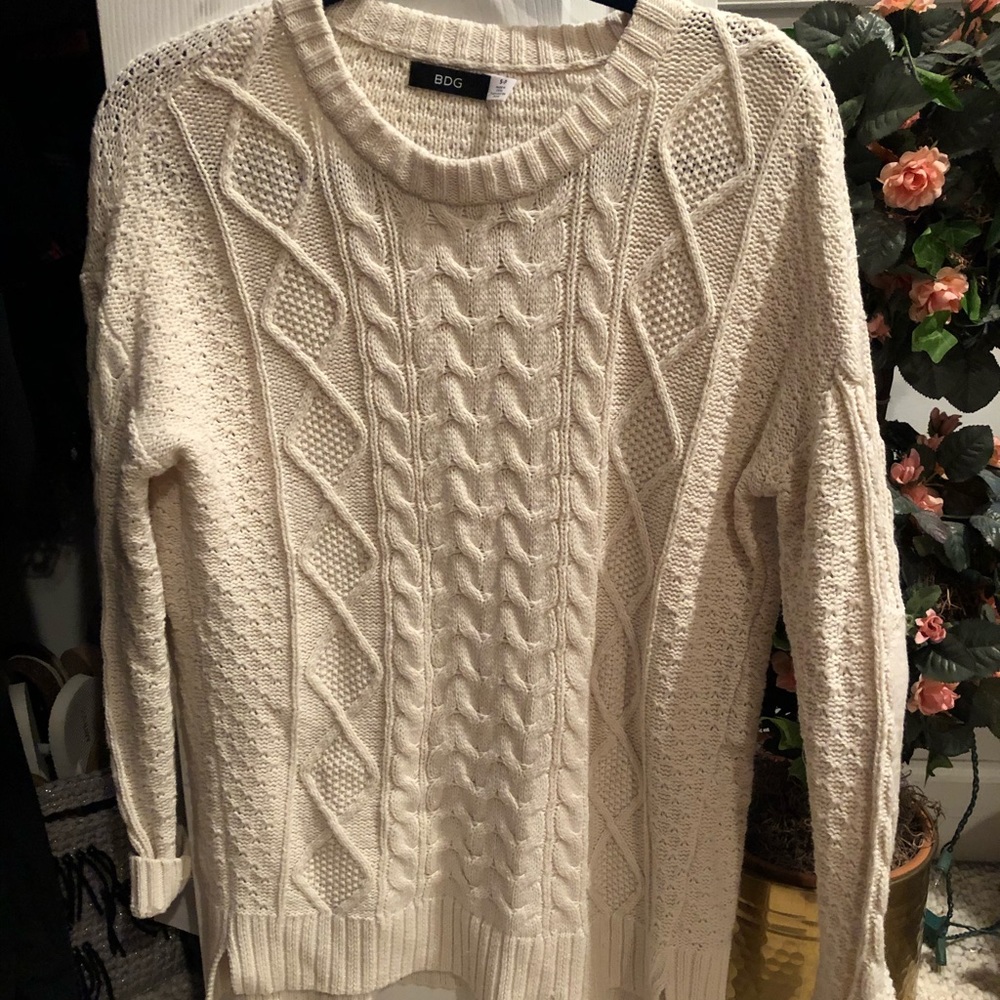 BDG cream sweater